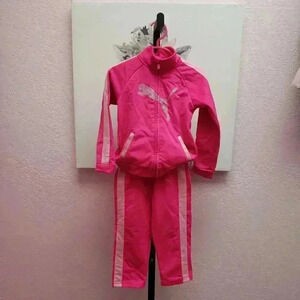 Puma Pink Sweat Suit